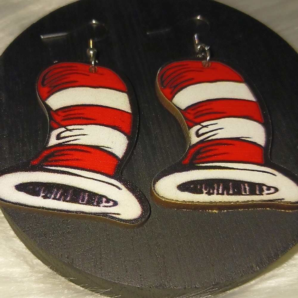Dr Seuss Earrings
